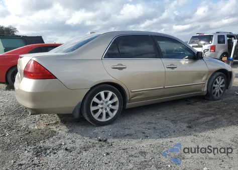 2006 Honda Accord Ex из США, поврежденный, VIN 1HGCM66596A024289